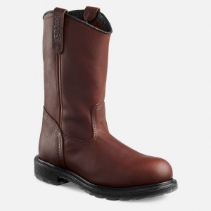 Red Wing 11-inch Safety Toe Pull-On Boot | 07KNVRCLS