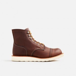 Red Wing 6-Inch Boot in Amber Harness Leather | 13WTCGUPV