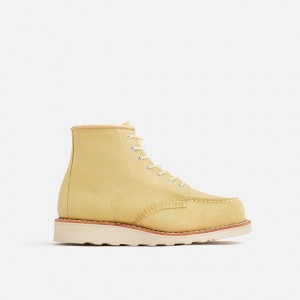 Red Wing 6-Inch Classic Short Boot in Butter Abilene Leather | 40VCBKDET