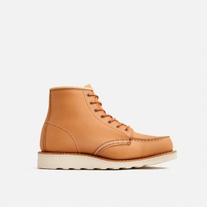 Red Wing 6-Inch Classic Short Boot in Tan Boundary Leather | 12BCRQGYW