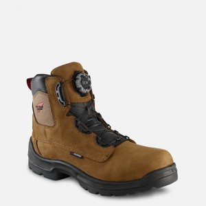 Red Wing 6-inch BOA® Waterproof Safety Toe Boot Black | 25DWTMRGH