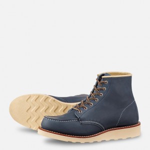 Red Wing 6-inch Classic Short Boot in Indigo Legacy Leather | 82CLYKHUE