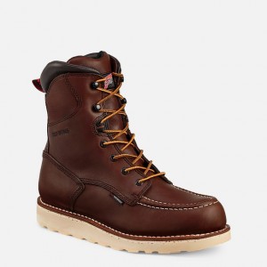 Red Wing 8-inch Waterproof Safety Toe Boot | 32QMXZVFK