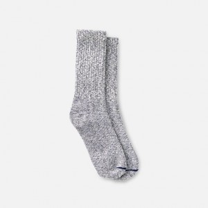 Red Wing Cotton Blend Ragg Crew Socks in Navy/White Cotton Blend | 41CABZSFV