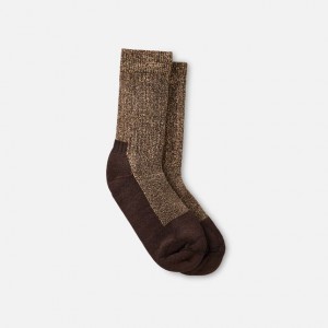 Red Wing Deep Toe-Capped Crew Sock in Brown | 72TOKQUME