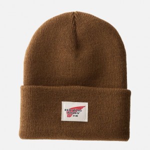 Red Wing Kids Cuffed Beanie Hat in Copper | 04ZTOVMFD