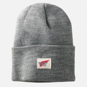 Red Wing Knit Watch Hat in Light Gray Heather | 20IFVGWXQ