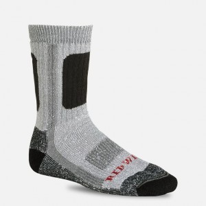 Red Wing Performance Crew Work Sock in Black | 02EUHIRYV