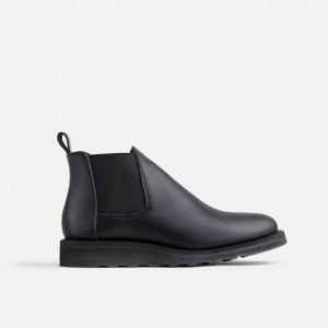 Red Wing Short Boot in Black Chapparal Leather | 70SYKLPFE