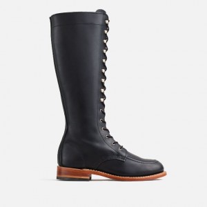 Red Wing Tall Boot in Black Boundary Leather | 43KCWAUIY