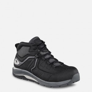 Red Wing Waterproof Safety Toe Athletic Work Shoe Black-Charcoal | 47SJKBURO