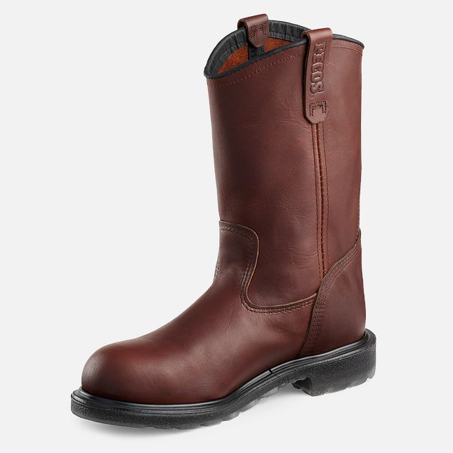 Red Wing 11-inch Safety Toe Pull-On Boot | 07KNVRCLS