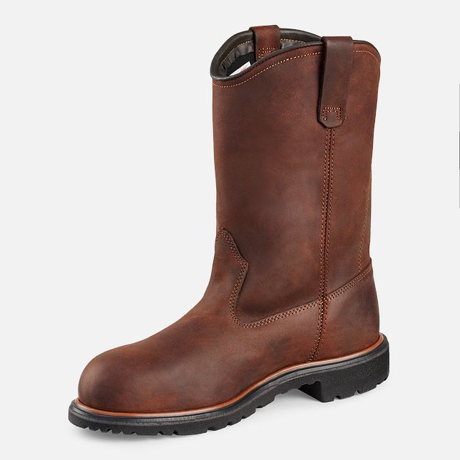 Red Wing 11-inch Waterproof Safety Toe Pull-On Boot | 25AKIRETJ