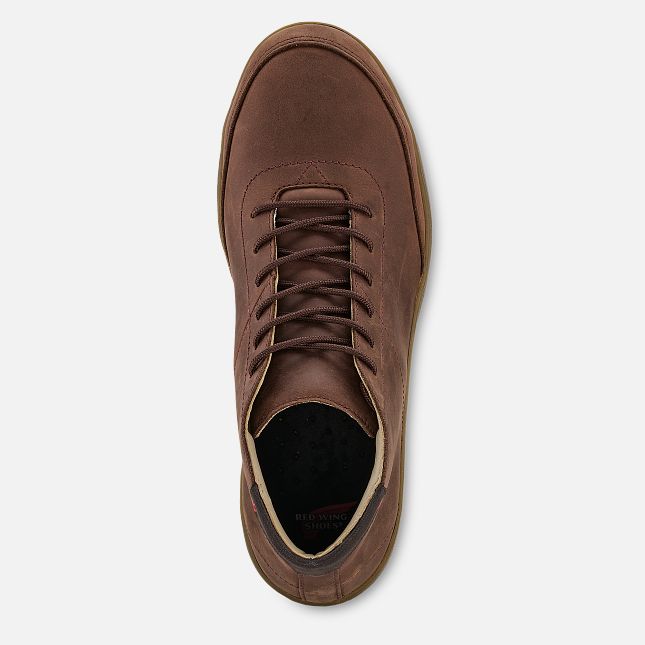 Red Wing 5-inch Safety Toe Chukka Brown | 78JGXLKTS