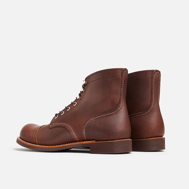 Red Wing 6-Inch Boot in Amber Harness Leather | 05WONMGSE