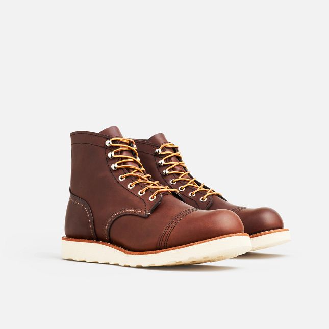 Red Wing 6-Inch Boot in Amber Harness Leather | 13WTCGUPV