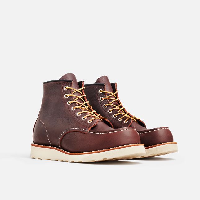 Red Wing 6-Inch Boot in Briar Oil-Slick Leather | 39SZNRMBV