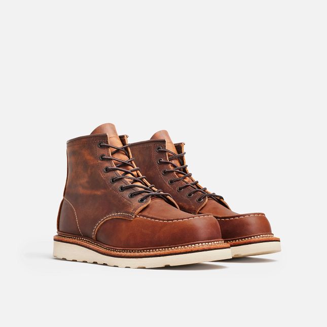 Red Wing 6-Inch Boot in Copper Rough & Tough Leather | 58ULPCYJN