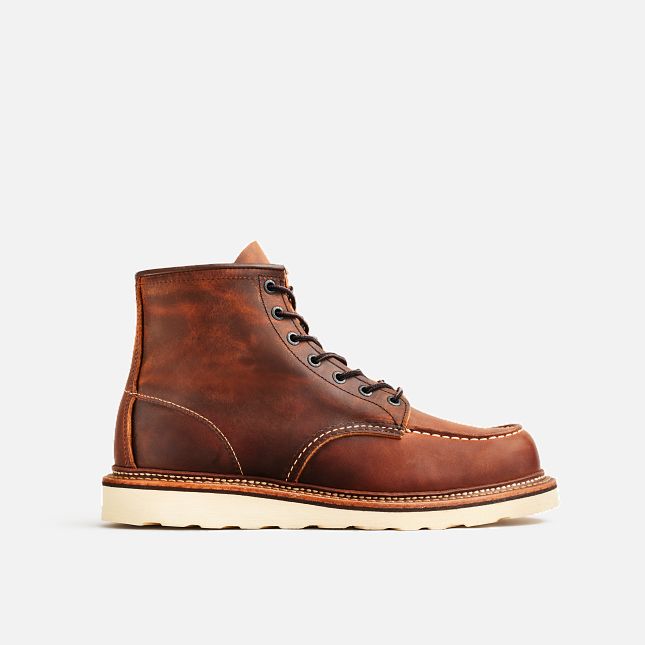 Red Wing 6-Inch Boot in Copper Rough & Tough Leather | 58ULPCYJN