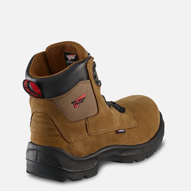 Red Wing 6-inch BOA® Waterproof Safety Toe Boot Black | 25DWTMRGH