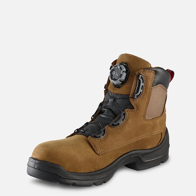 Red Wing 6-inch BOA® Waterproof Safety Toe Boot Black | 25DWTMRGH