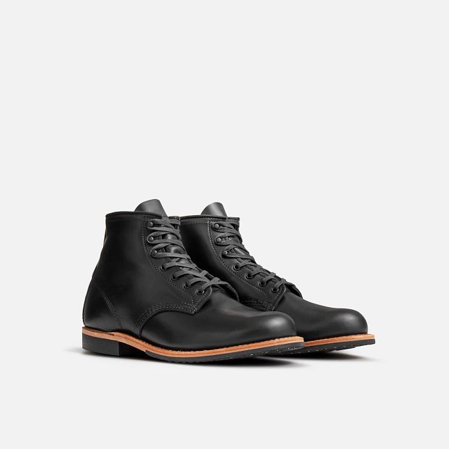 Red Wing 6-inch Boot in Black Excalibur Leather | 68WAHGMQI