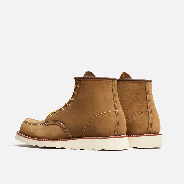 Red Wing 6-inch Boot in Olive Mohave Leather | 70ANRGQDM