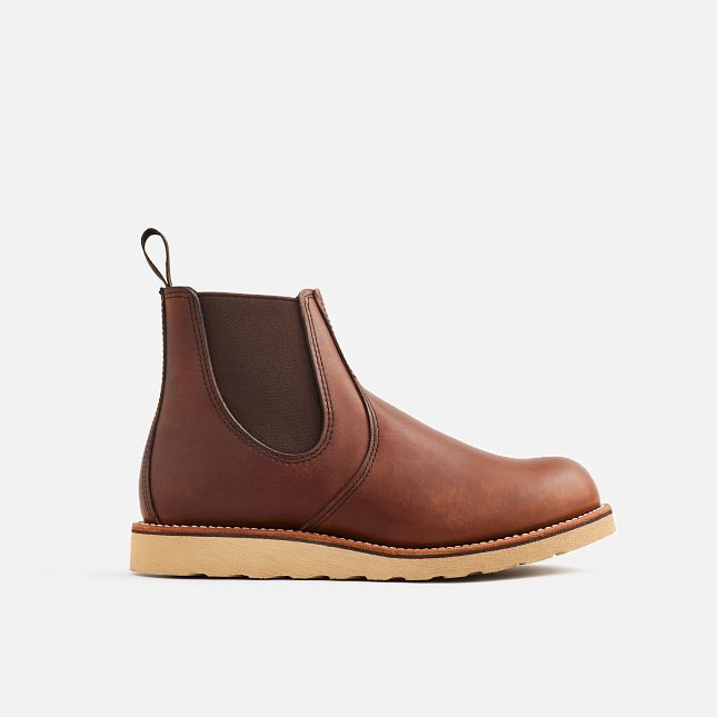 Red Wing 6-inch Classic Chelsea in Amber Harness Leather | 95XPBZRLK