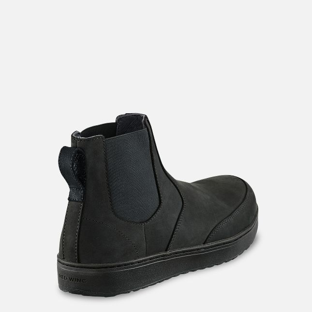 Red Wing 6-inch Safety Toe Chelsea Black | 20NUHPGCK