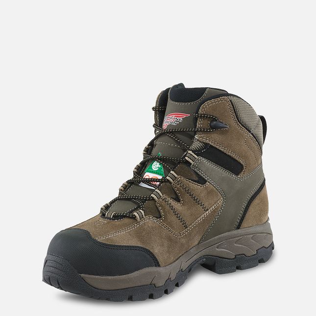 Red Wing 6-inch Waterproof CSA Safety Toe Hiker Boot Gray | 17SKFIWDR