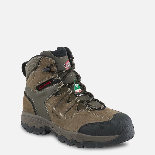 Red Wing 6-inch Waterproof CSA Safety Toe Hiker Boot Gray | 17SKFIWDR