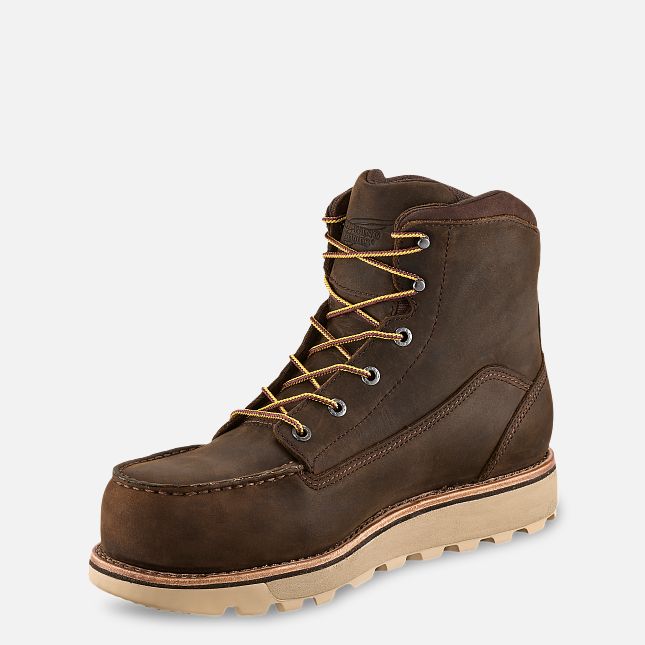 Red Wing 6-inch Waterproof, Insulated Safety Toe Boot Tan | 80WJZQGLR