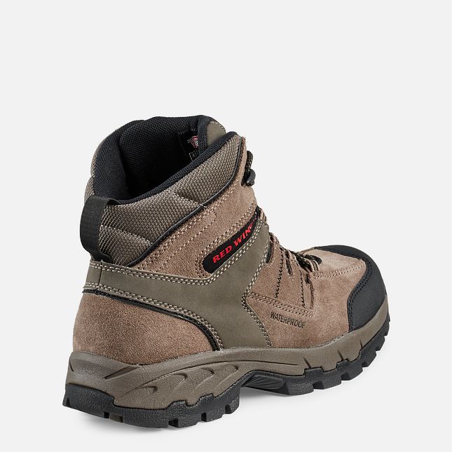 Red Wing 6-inch Waterproof Safety Toe Hiker Boot Gray | 52TMSHPOZ