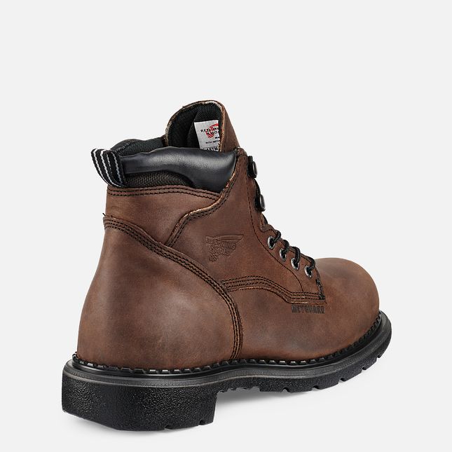 Red Wing 6-inch Waterproof Safety Toe Metguard Boot | 43TVQJBDZ