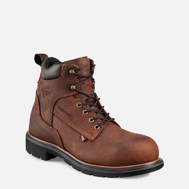 Red Wing 6-inch Waterproof Soft Toe Boot | 54ZULCBTG