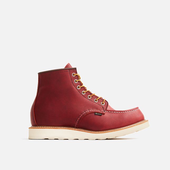 Red Wing 6-inch boot in Russet Waterproof Leather | 83VXPTMKH