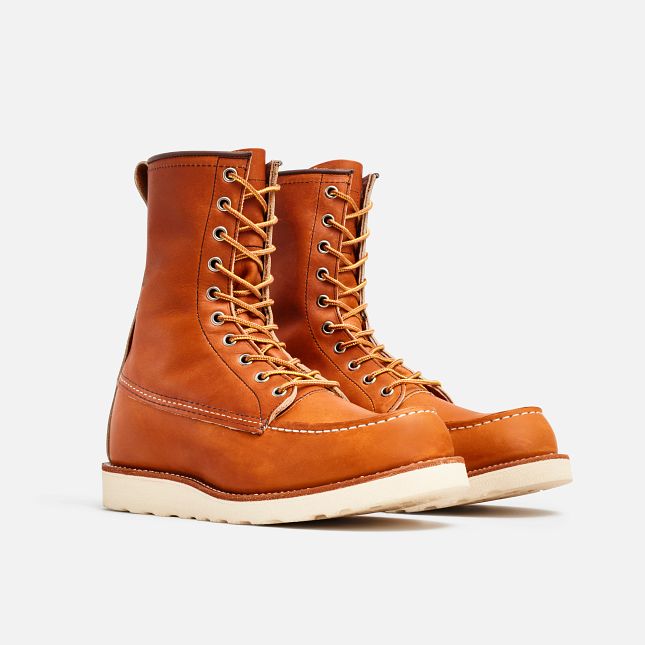 Red Wing 8-Inch Boot in Oro Legacy Leather | 32UOYTXDH