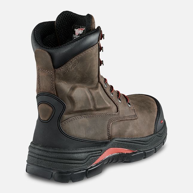 Red Wing 8-inch Waterproof CSA Metguard Safety Toe Boot | 65MJCXHUY