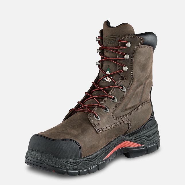 Red Wing 8-inch Waterproof CSA Metguard Safety Toe Boot | 65MJCXHUY