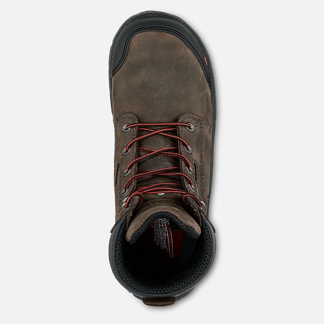 Red Wing 8-inch Waterproof CSA Metguard Safety Toe Boot | 65MJCXHUY