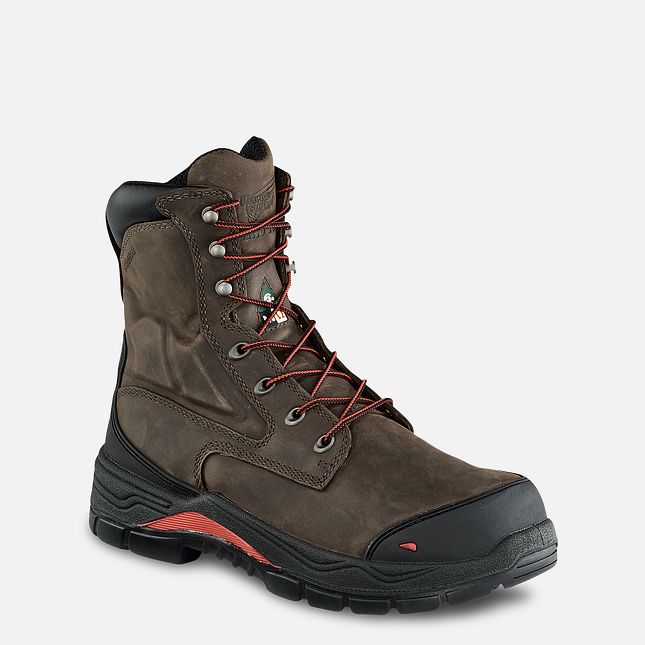 Red Wing 8-inch Waterproof CSA Metguard Safety Toe Boot | 65MJCXHUY