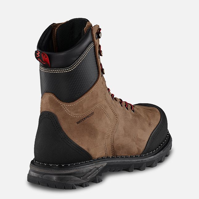 Red Wing 8-inch Waterproof, CSA Safety Toe Boot | 37ENLFQIJ