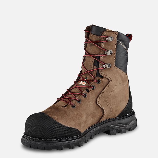 Red Wing 8-inch Waterproof, CSA Safety Toe Boot | 37ENLFQIJ