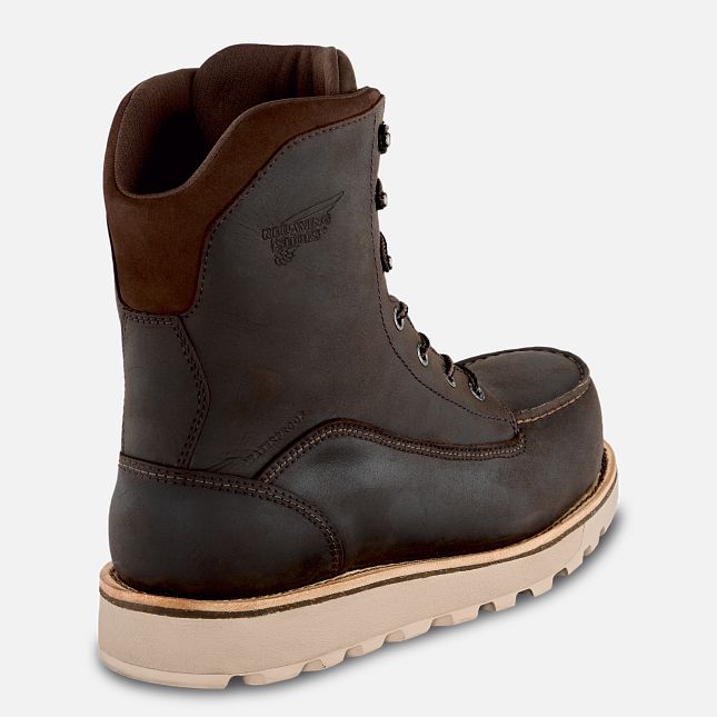 Red Wing 8-inch Waterproof CSA Safety Toe Boot Tan | 07HFGVQPB