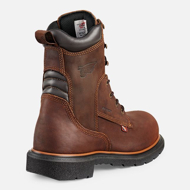 Red Wing 8-inch Waterproof Safety Toe Boot | 59RCKWSBT