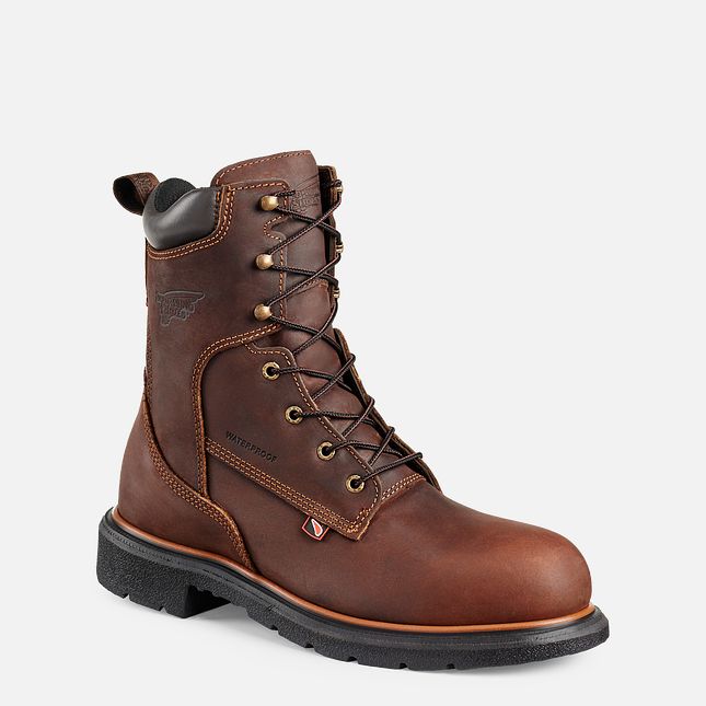 Red Wing 8-inch Waterproof Soft Toe Boot | 96CGBQIMA