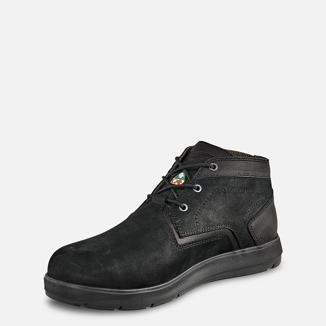 Red Wing CSA Safety Toe Chukka Black | 21DSJYKUM