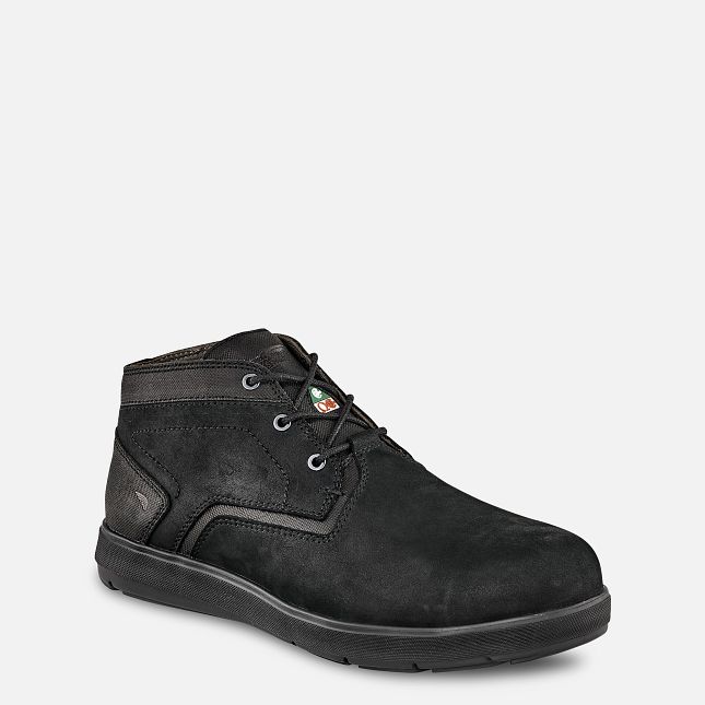 Red Wing CSA Safety Toe Chukka Black | 21DSJYKUM