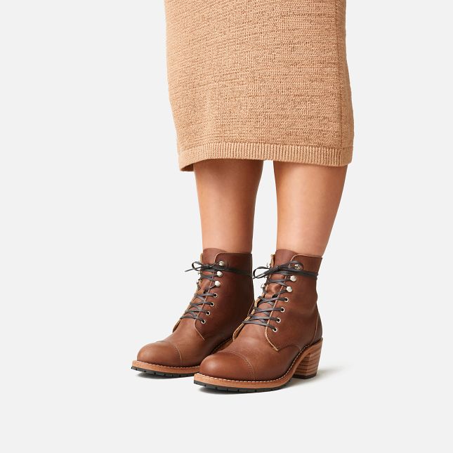 Red Wing Heeled Boot in Amber Harness | 31IHUMBAQ