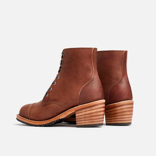 Red Wing Heeled Boot in Amber Harness | 31IHUMBAQ